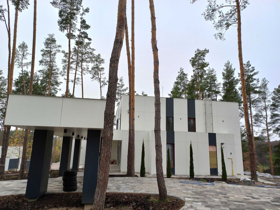 Монтаж вентилируемого фасада