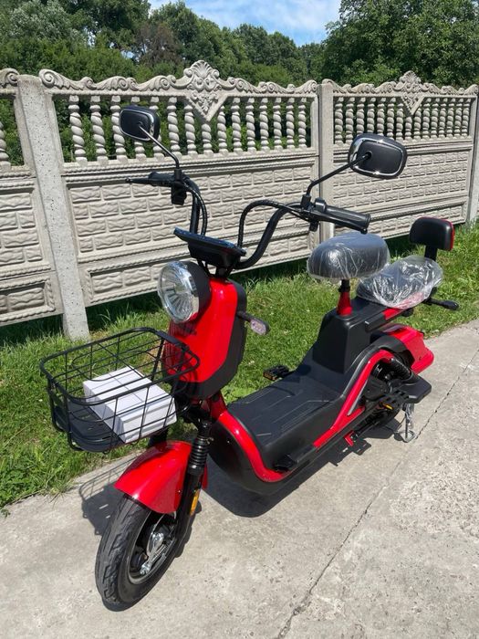Електроскутер Crosser CR2 800W 60V/24Ah 2026 | До 60 км ходу | Двомісний | Гідравлічні гальма | Розпродаж