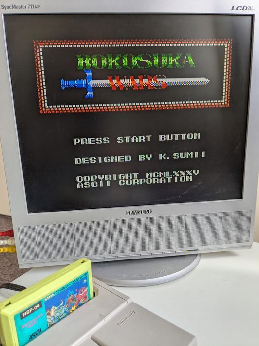 Bokosuka Wars - Nintendo Famicom/Pegasus