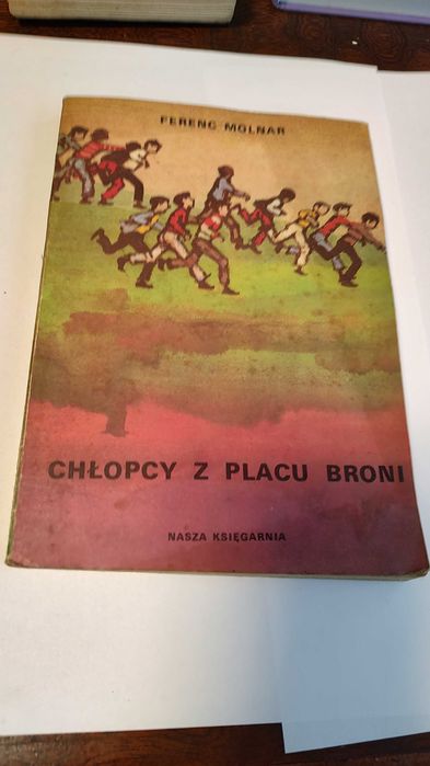 książka stara 1955 Ferenc Molnar Chłopcy z placu broni