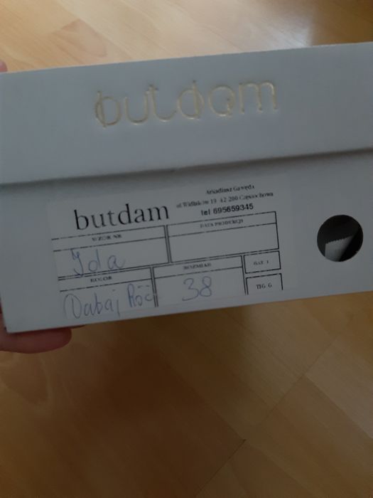 Ślubne buty skórzane