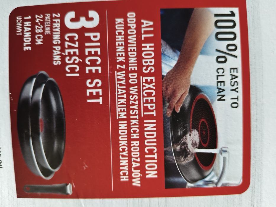 Patelnie Tefal z rączką