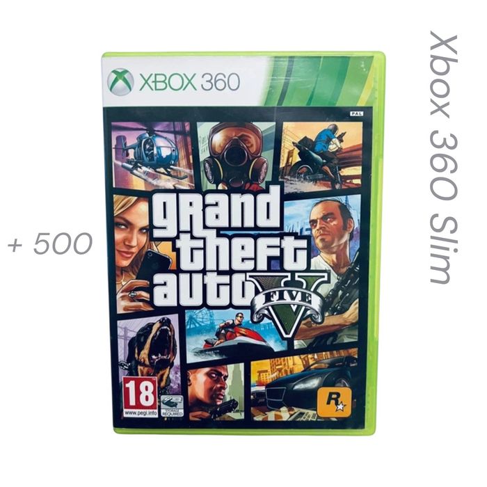 Xbox 360 slim + Gta 5
