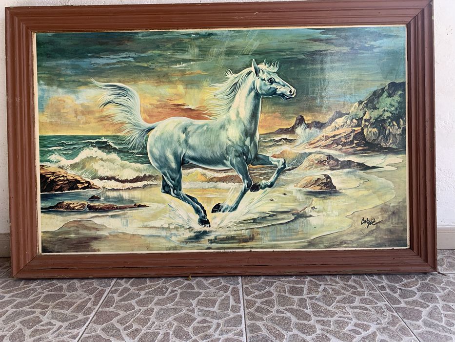 Quadro a óleo e assinado