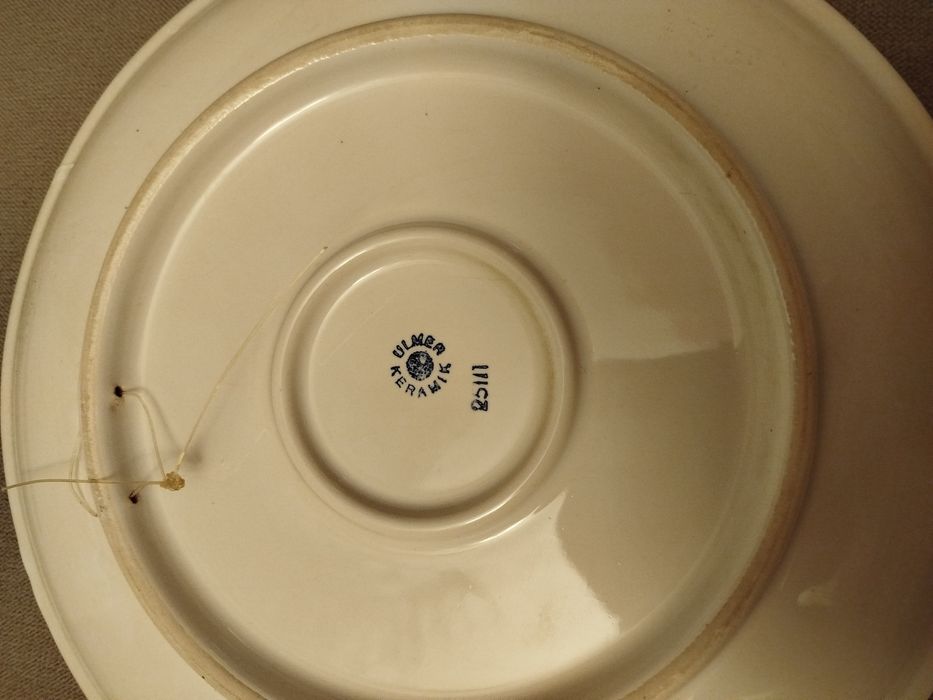 Stara patera ręcznie malowane