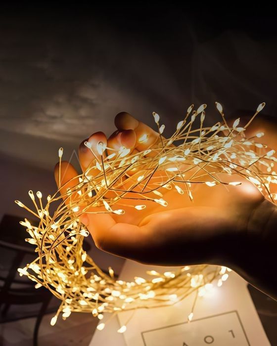 Гірлянда мішура 30 м. - 900 led світодіодна гірлянда.