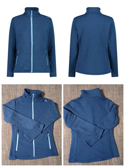 Тепла дитяча флісова кофта CMP Stretch Performance. Розмір 142 (36 XS)