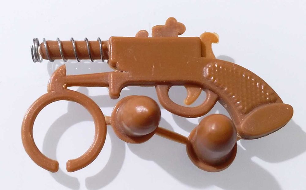 Antigas "PISTOLINHAS DE DISPARO" ~ Brindes Disvenda ~ Anos 80 ~ RARAS