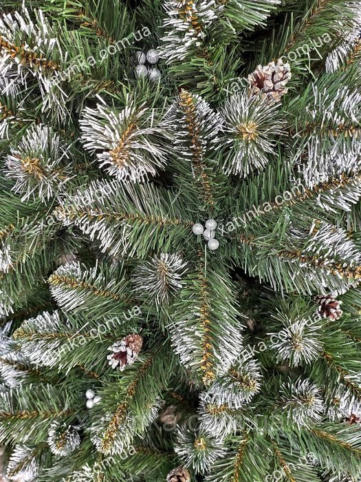 РОЗПРОДАЖ! Ялинка штучна Кармен Шишка 1.50 Золото Срібло Еліт Шишка