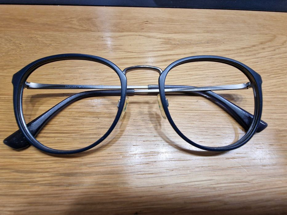 Białe okulary korekcyjne EMPORIO ARMANI męskie (50)(5976)