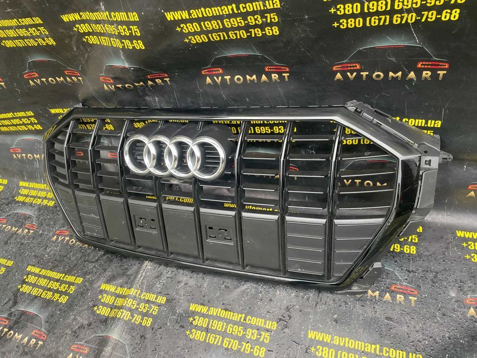 Решітка радіатора AUDI Q3 83A 2019- 83A853651E присутні подряпини в наявності