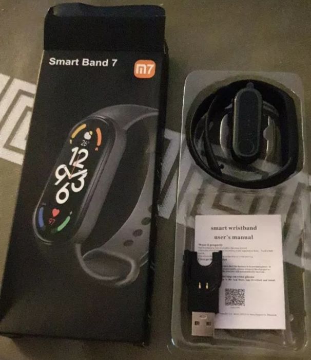 Smartwatch,Smartband,Opaska,M7.Zegarek,Pomiar Tlenu,fitnes+Drugi Pasek