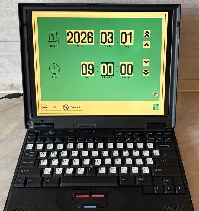 Ноутбук IBM ThinkPad 600X. У робочому стані.