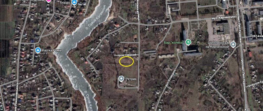 Продам земельну ділянку в м. Кременчук, Власник!