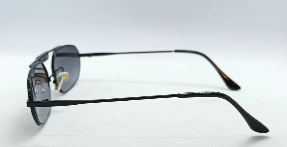 Balenciaga очки унисекс модные узкие серый градиент в черном металле