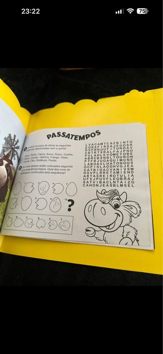 caderneta de colecionáveis "Amigos da Quinta" do Lidl