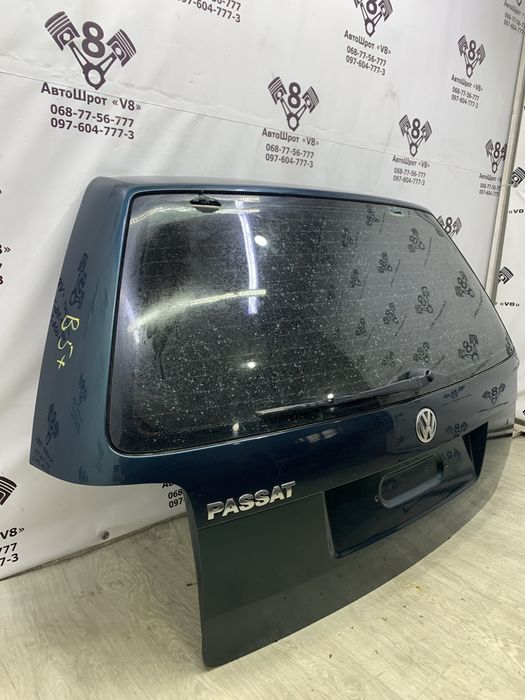 Ляда Volkswagen Passat B5+ кришка багажник пасат б5 зелена без скла