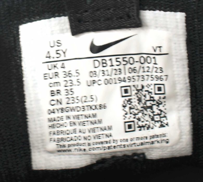 Nike Air Vapormax 2021 FK GS DB1550  roz. 36,5