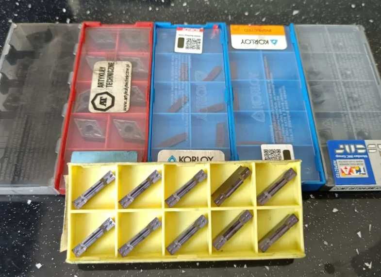 Płytki skrawające KORLOY, DASAN, HORN, ISCAR - Nowe!