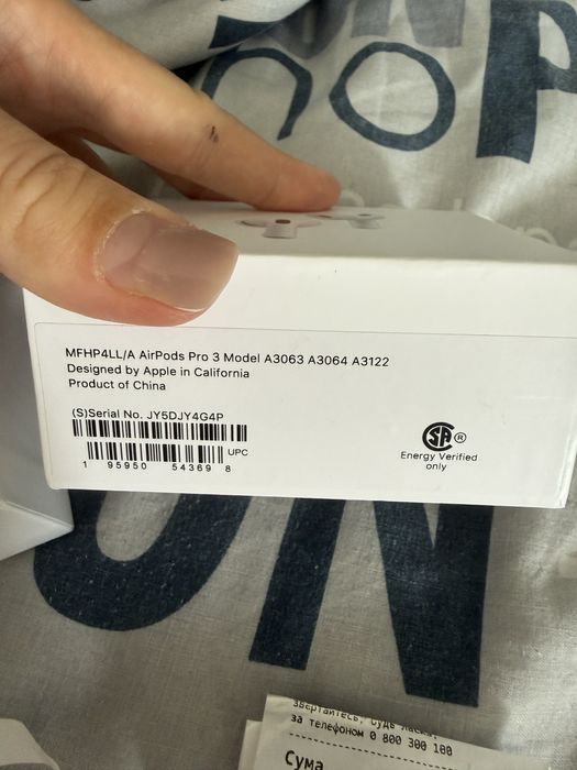Навушникі Airpods pro 3 apple iphone беспроводные Bluetooth наушники