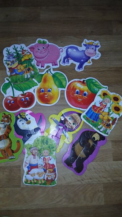 М'які пазли для дітей