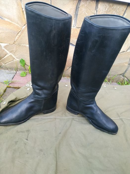 Для кінного спорту верхової  їзди чоботи  хромові і гумові