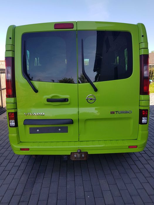 Opel Vivaro II 1.6 bi turbo 140KM 8 osobowy webasto