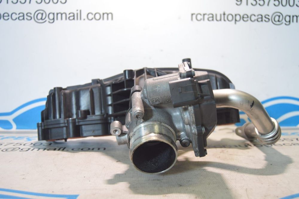 COLETOR ADMISSÃO EGR CORPO BORBOLETA VW VOLKSWAGEN 03L129711AM 03L129711 03L128063R 03L128063 A2C31762900 VW VOLKSWAGEN SHARAN 7N 2.0 TDI 140CV CFF CFFB