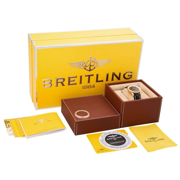 Męski zegarek BREITLING Navitimer Ref H41330 złoto 18k