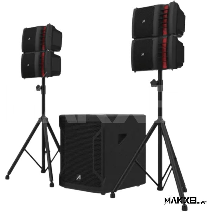Audibax Seattle 1000 PA Line Array + Suportes Sistema com Bluetooth