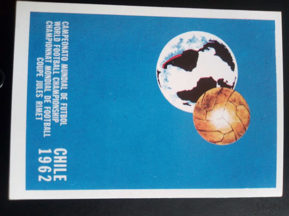 Cromo Panini World Cup Story Chile 1962