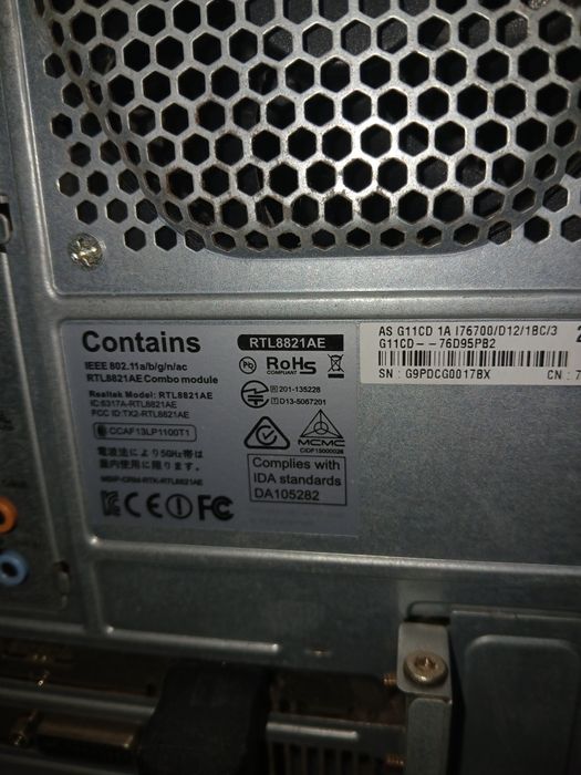 ASUS ROG G11CD Desktop Computer, Semi-New64564047598211123