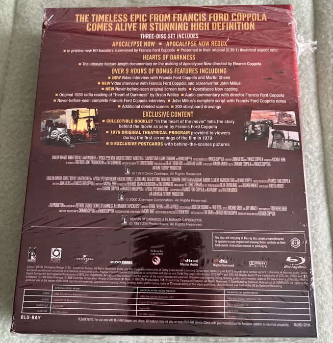 Apocalypse Now Blu-Ray Deluxe Edition