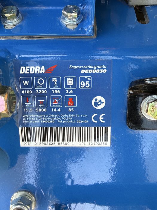 Zagęszczarka Dedra DE8830