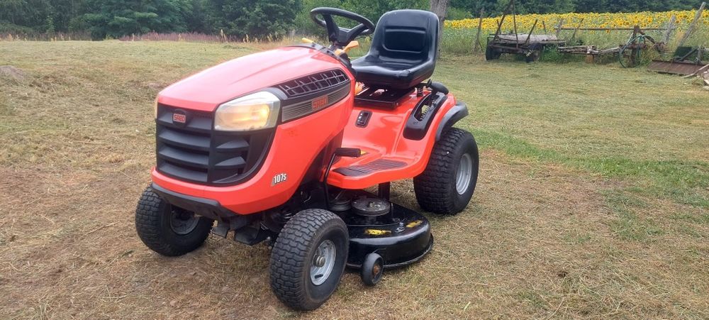 Traktorek Kosiarka Sabo-John Deere 107s 18.5hp brigss pompa oleju profesjonalny sprzęt.