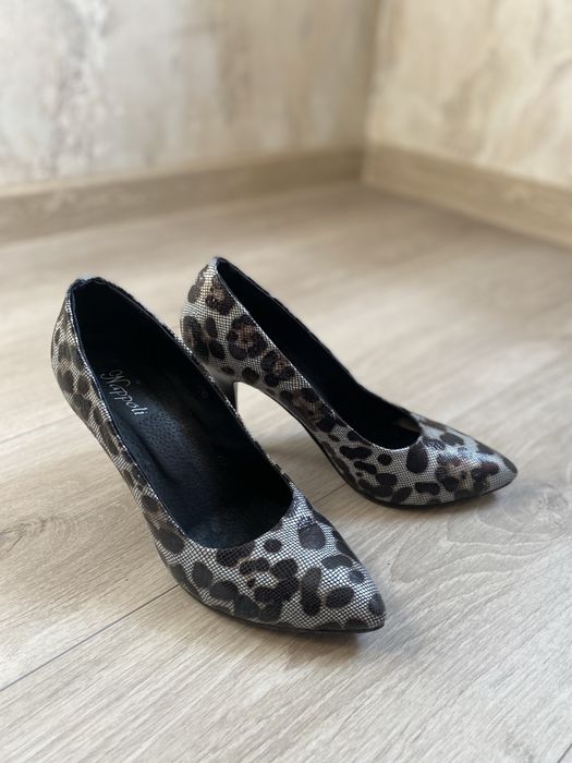 Туфли леопардові