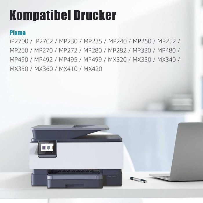 Tusze do CANON PG510 + CL511 XL PIXMA iP2700 MP240 MP250 MX340