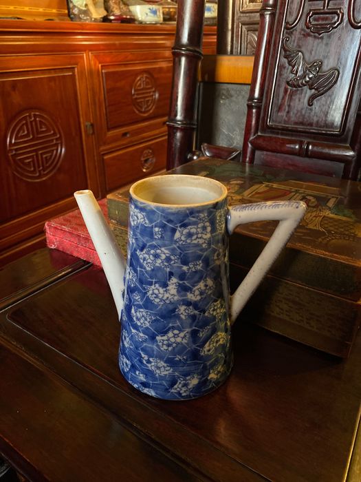 Jarro Porcelana Chinesa Séc XVIII Companhia das índias 14,5 cm