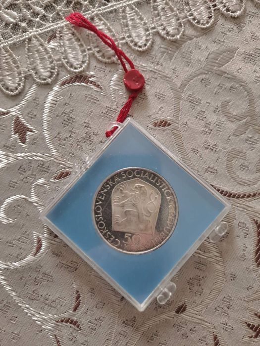 50 корун 1970 рік Ленін в пруфі   в "пруфі" Чехословаччина , 100 років