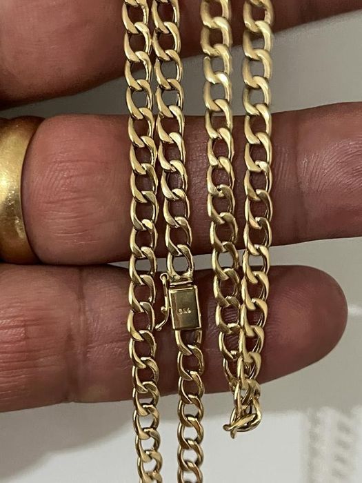 Colar banhado a ouro 18k