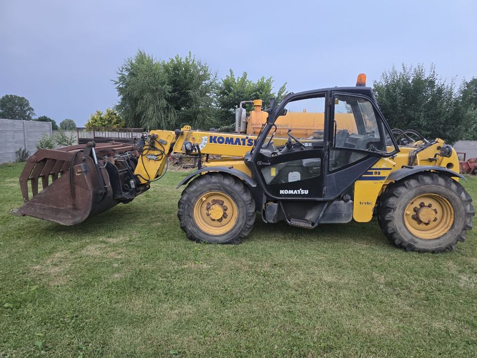 Ładowarka teleskopowa Komatsu 9m łyżko-krokodyl