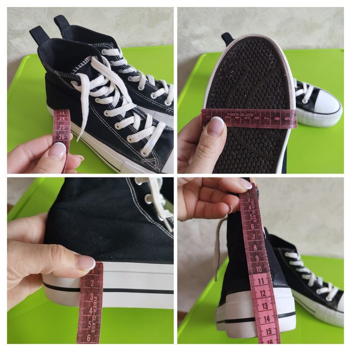 Жіночі високі кеди 40 розмір на платформі від бренду Primark