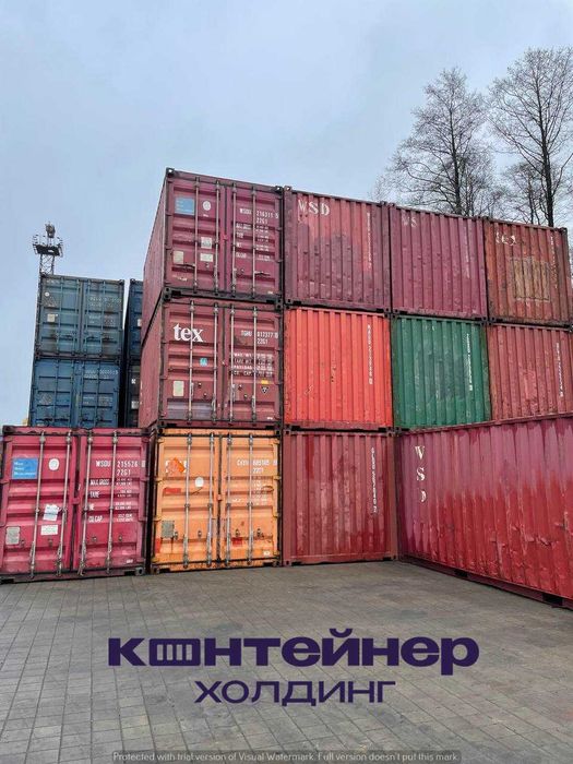Морський контейнер 20 та 40 футів DC HC RF