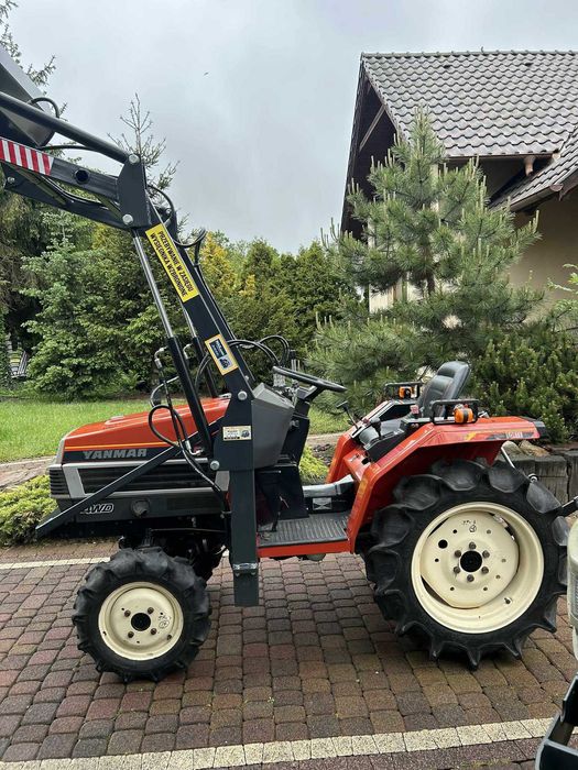 Yanmar f 165 traktorek kubota iseki