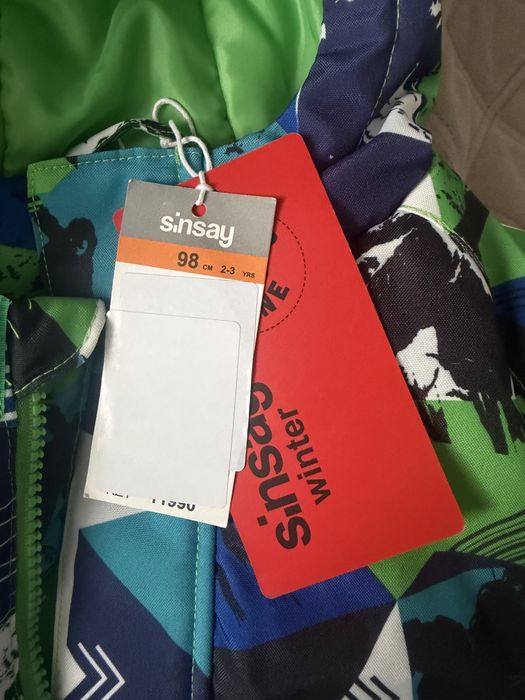 Куртка зимова sinsay сінсей 98  нова