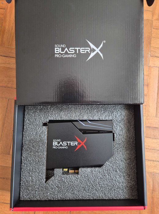 Placa de Som Creative Sound BlasterX AE-5 Plus