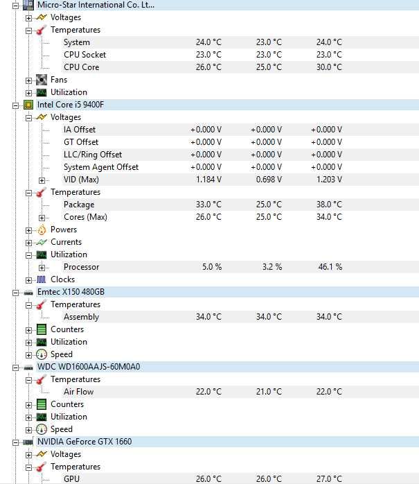 PC Gaming i5-9400f GTX 1660