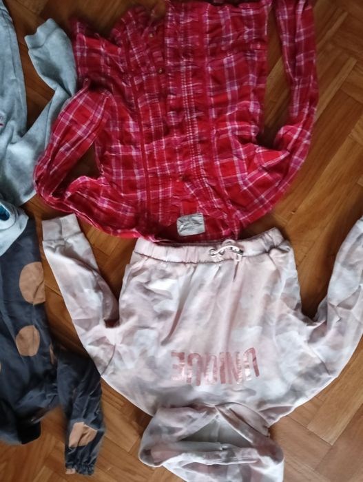 Bluzeczki dla dziewczynki+spodniczka