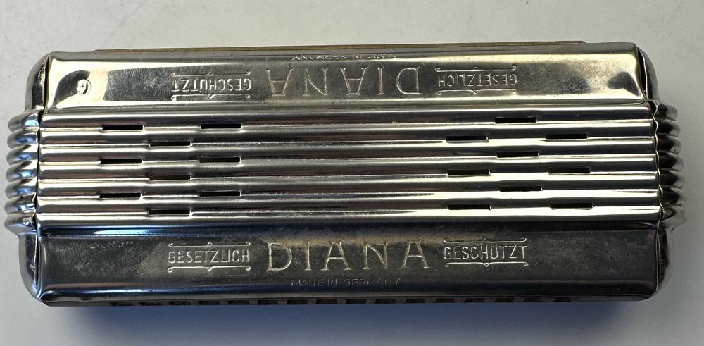 Harmonijka ustna Diana Geschutzt Vintage