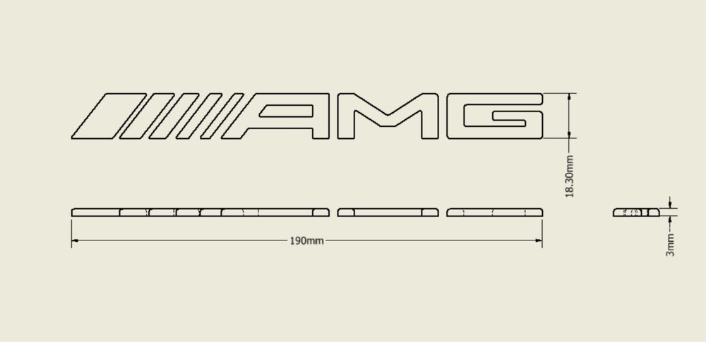 Simbolos Mercedes AMG